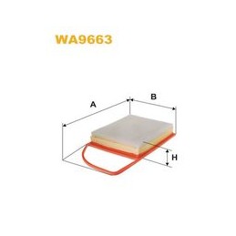 WA9663 FILTRO ARIA PSA -...