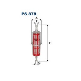 PS878 FILTRO GASOLIO...